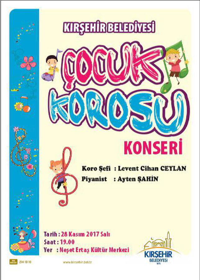 Kırşehir Belediyesi 3. Çocuk Korosu Konseri