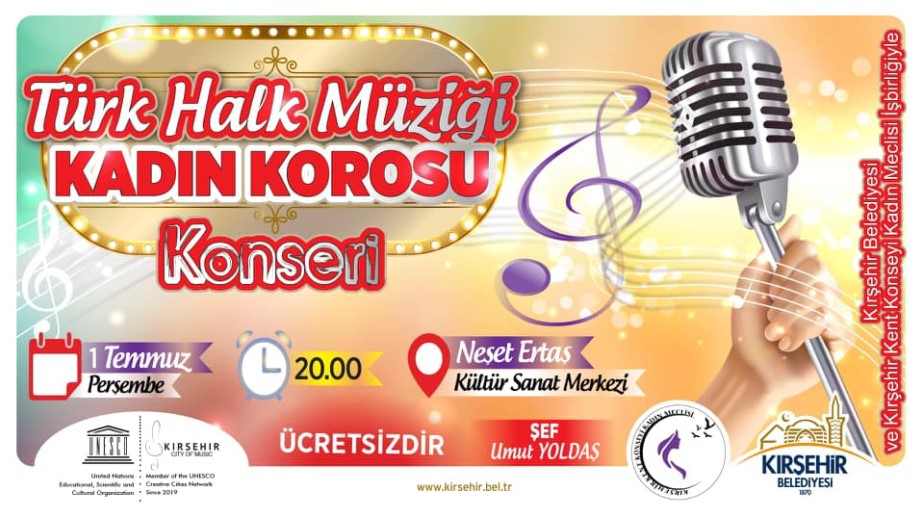 Türk Halk Müziği Kadın Korosu Konseri