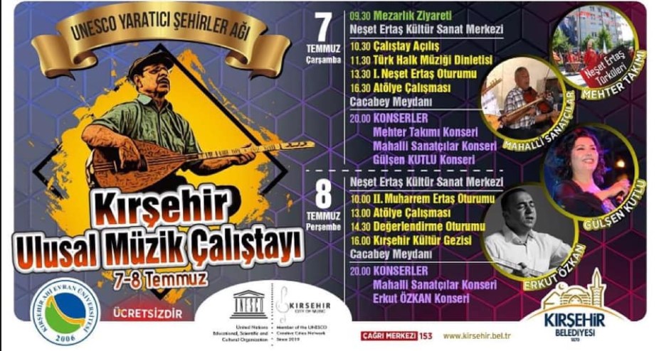 Unesco Kırşehir Ulusal Müzik Çalıştayı 